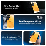 Rustic Orange Glass Case for Samsung Galaxy M16 5G