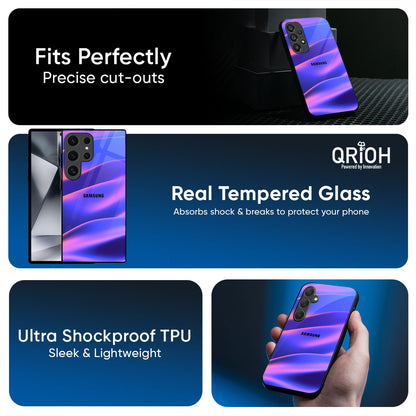 Colorful Dunes Glass Case for Samsung Galaxy M56 5G