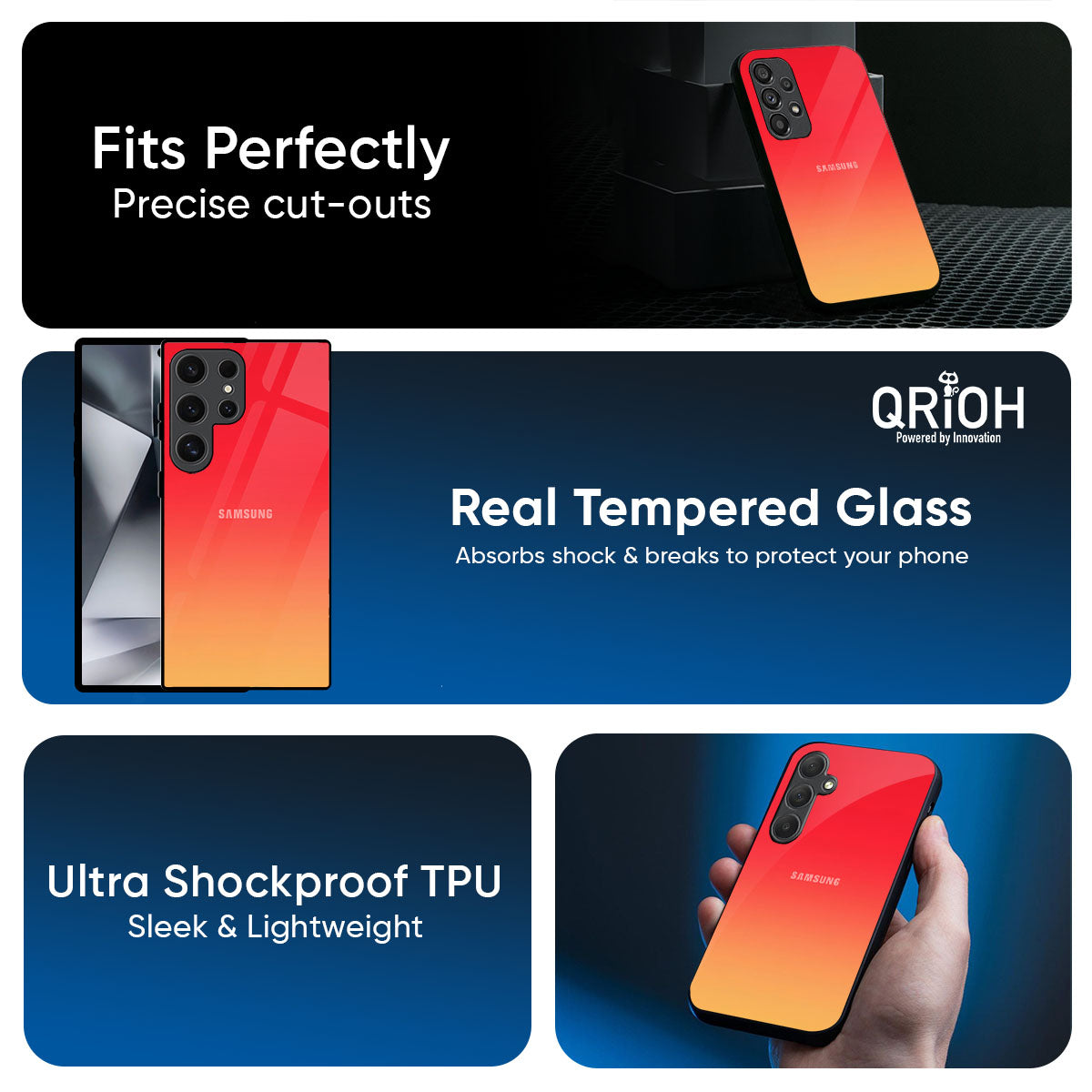 Sunbathed Glass case for Samsung Galaxy M56 5G