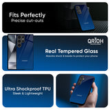 Very Blue Glass Case for Samsung Galaxy M16 5G
