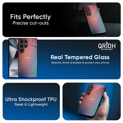 Dusty Multi Gradient Glass Case for Samsung Galaxy M56 5G