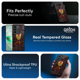 Angry Baby Super Hero Glass Case for Vivo T4x 5G
