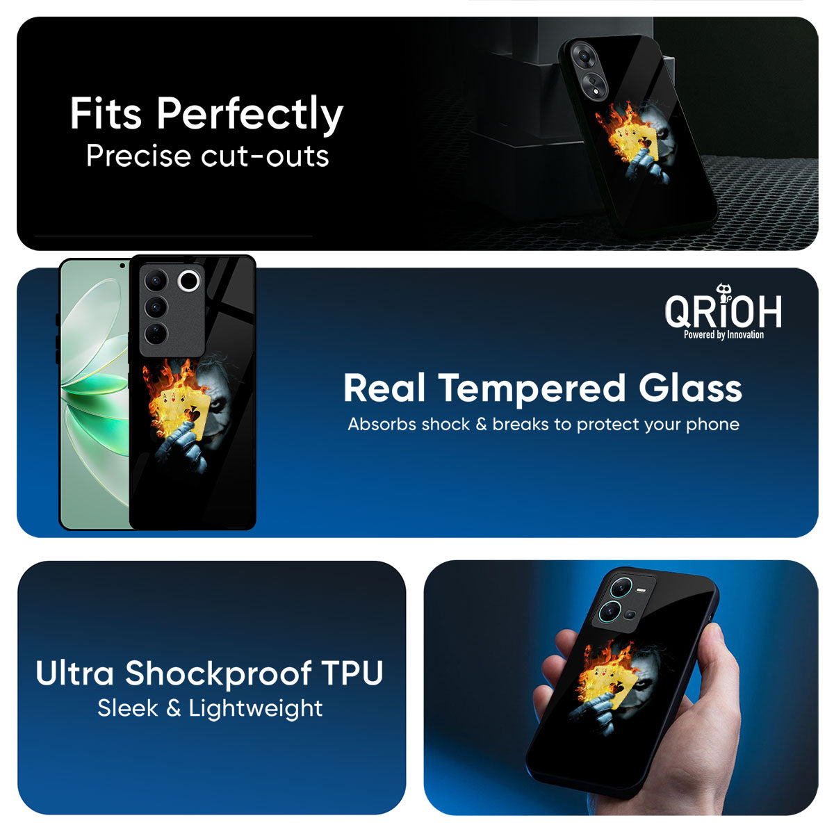 AAA Joker Glass Case for iQOO Neo 10R 5G