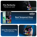 Rose Flower Bunch Art Glass Case for Vivo T4x 5G