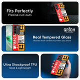 Handle With Care Glass Case for Vivo Y31 5G