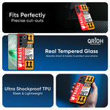 Handle With Care Glass Case for Vivo T4x 5G