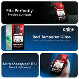 Luffy Wanted Glass Case for Vivo V50e 5G