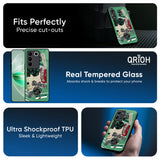Slytherin Glass Case for Vivo Y21 5G
