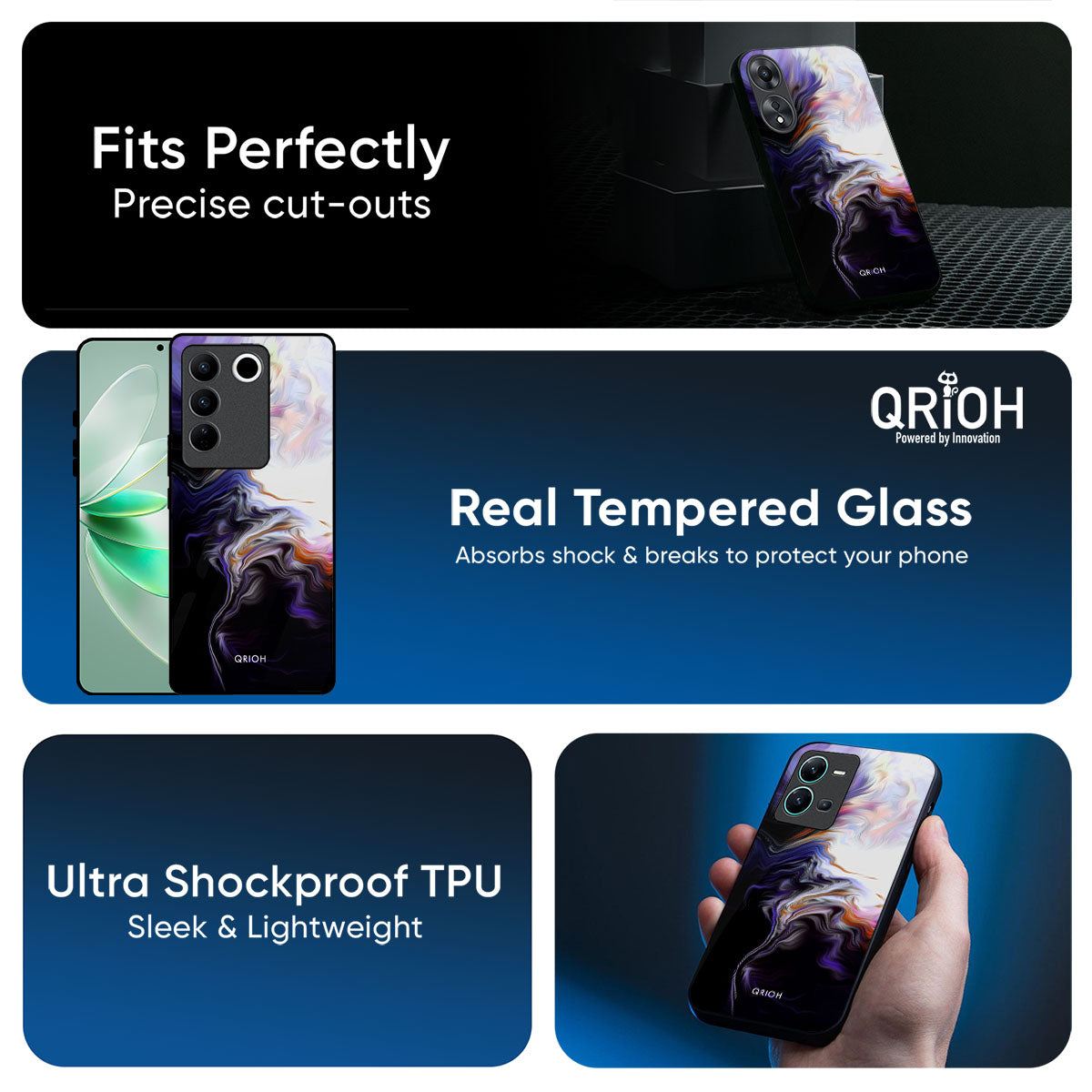 Enigma Smoke Glass Case for IQOO 15 5G