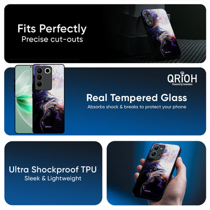 Enigma Smoke Glass Case for Vivo Y21 5G