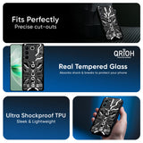 Monochrome Magic Glass Case for Vivo Y21 5G