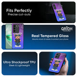 Gangsta Bear Glass Case for Vivo T4 Ultra 5G