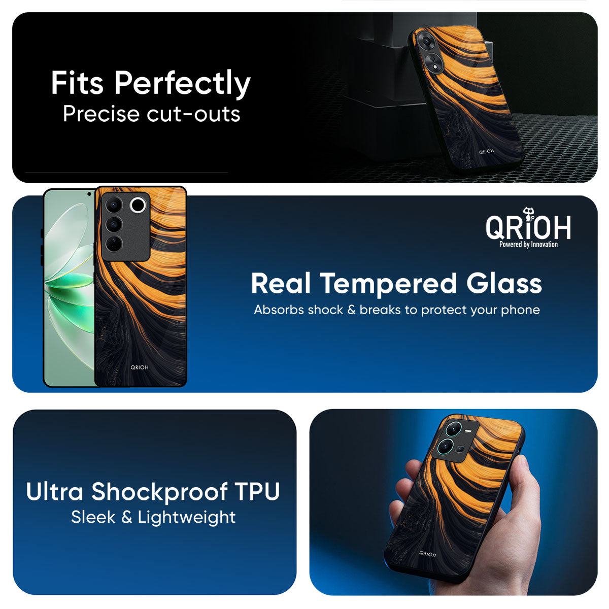 Sunshine Beam Glass Case for Vivo Y31 5G