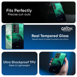 Scarlet Amber Glass Case for Vivo V50 5G