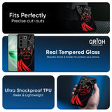 Lord Hanuman Glass Case For IQOO Z6 5G