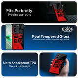 I Am A King Glass Case for Vivo V60e 5G
