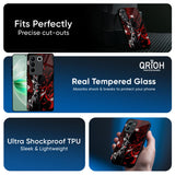 Dark Character Glass Case for IQOO Z6 5G