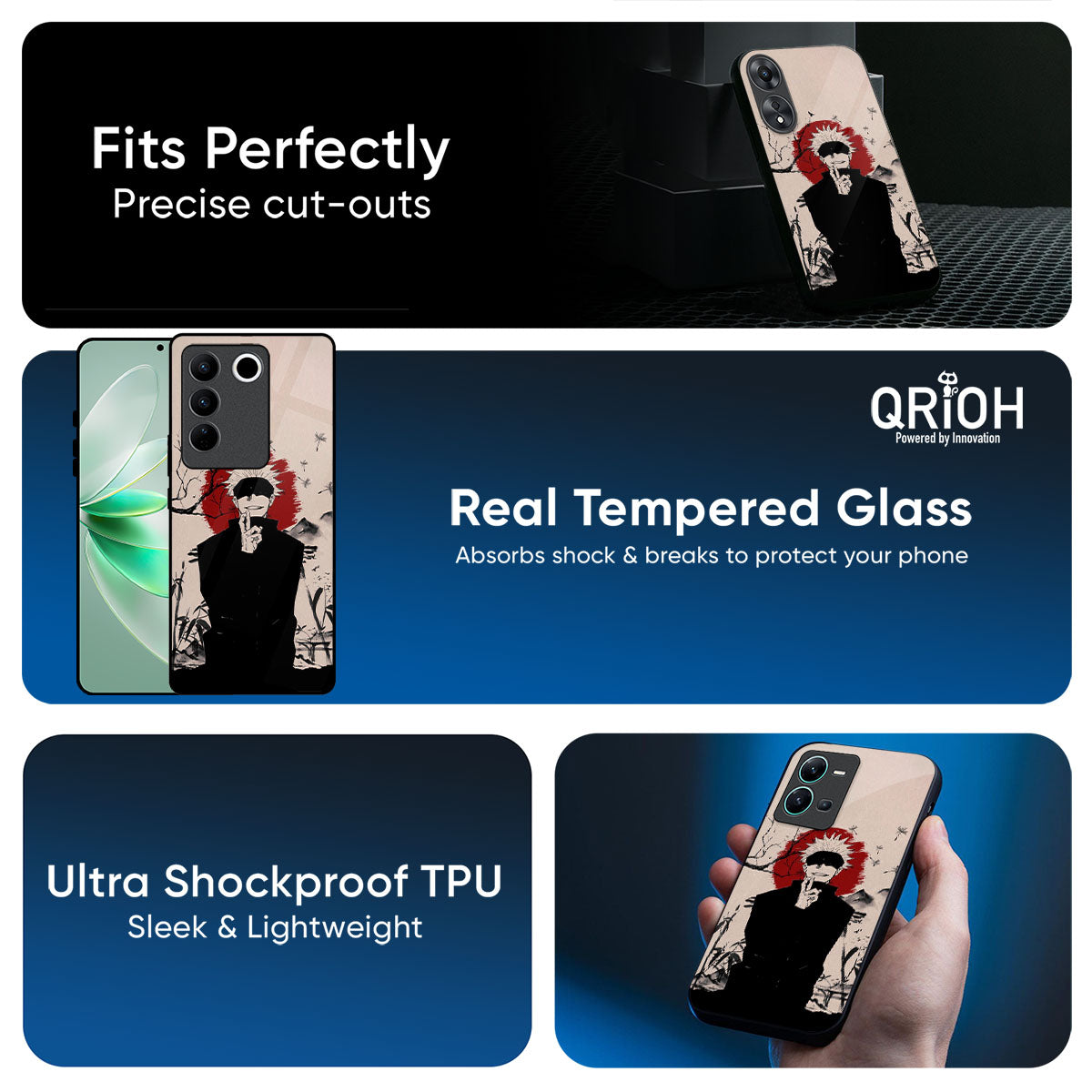 Manga Series Glass Case for Vivo X200T 5G