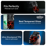 Sharingan Glass Case for Vivo V40e 5G