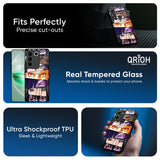 Anime Eyes Glass Case for IQOO Z6 5G