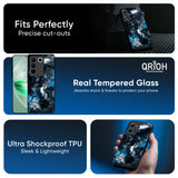 Cloudy Dust Glass Case for Vivo Y31 5G