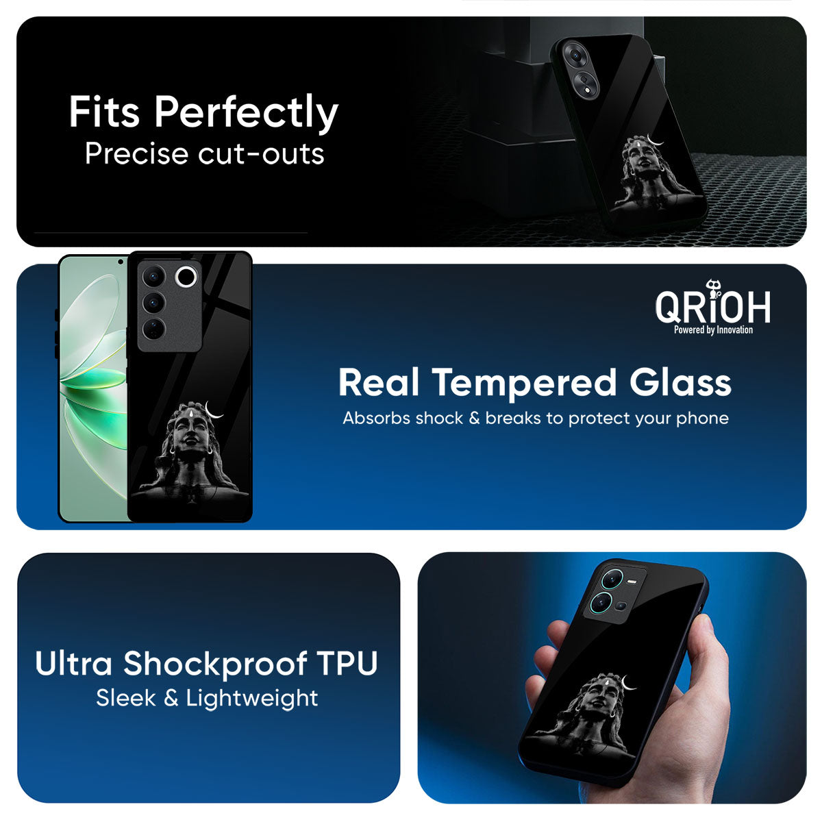 Adiyogi Glass Case for IQOO 15 5G