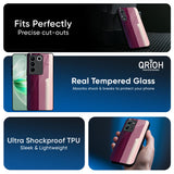 Brush Stroke Art Glass Case for IQOO Z6 5G