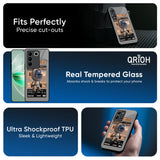 Space Ticket Glass Case for IQOO Z6 5G