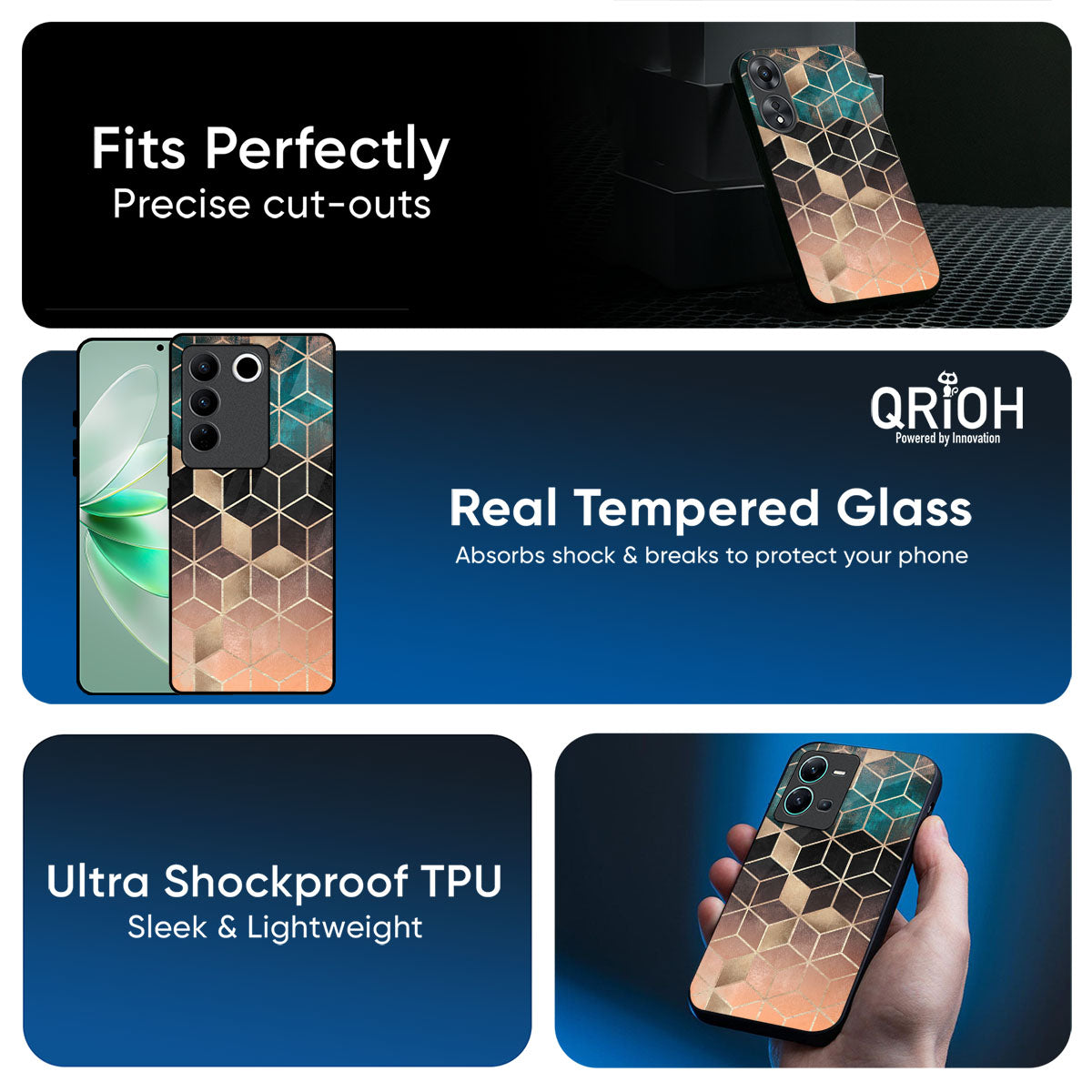 Bronze Texture Glass Case for Vivo X200T 5G