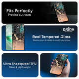 Bronze Texture Glass Case for IQOO Z6 5G