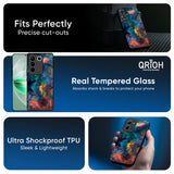 Cloudburst Glass Case for Vivo Y21 5G