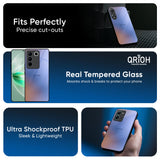 Blue Aura Glass Case for Vivo T4x 5G