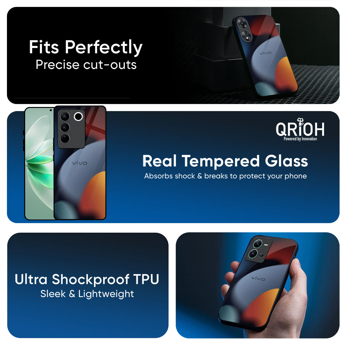Acrylic Stones Glass Case for iQOO Neo 10R 5G