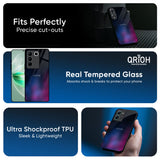 Pink Smudge Glass Case for Vivo T4x 5G