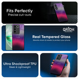 Pink Horizon Glass Case for Vivo V60e 5G