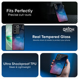 Cloudy Galaxy Glass Case for Vivo V70 FE 5G