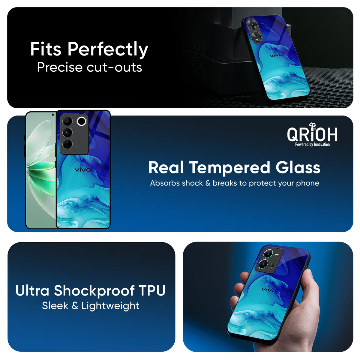 Raging Tides Glass Case for IQOO Z10R 5G