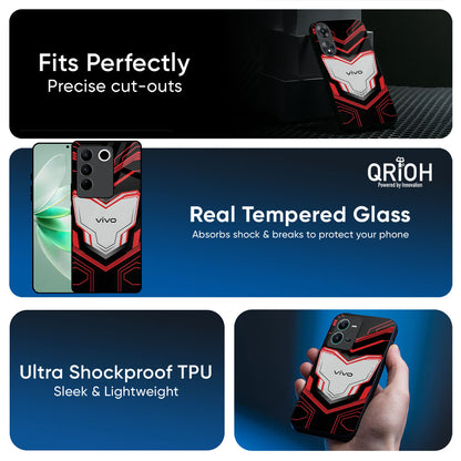 Quantum Suit Glass Case For iQOO 15R 5G