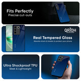 Very Blue Glass Case for Vivo Y200e 5G