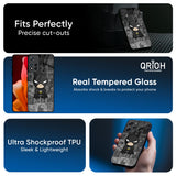 Cartoon Art Glass Case for Redmi 15 5G