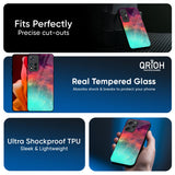 Colorful Aura Glass Case for Mi 15 5G