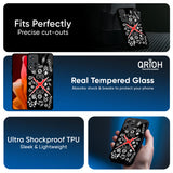 Red Zone Glass Case for Realme P3 5G