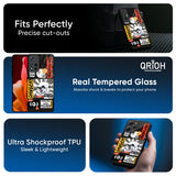 Galaxy Edge Glass Case for Realme P3 5G