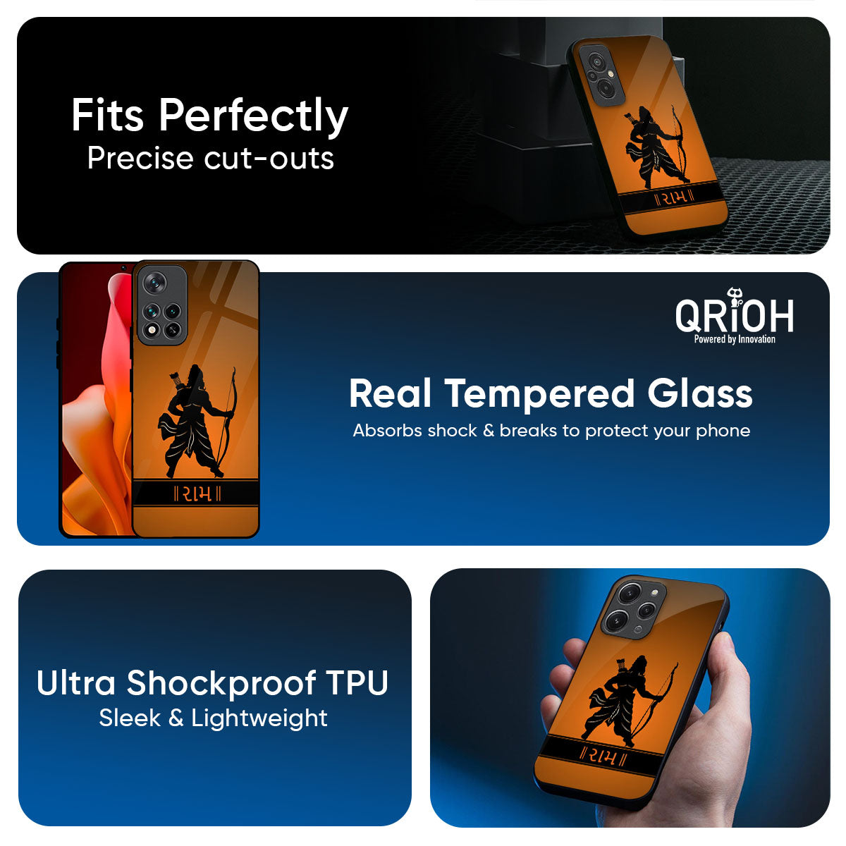 Halo Rama Glass Case for Mi 15 5G