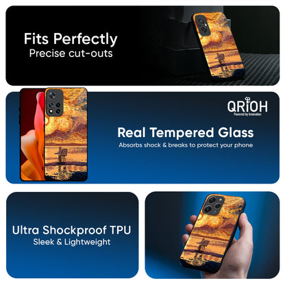 Sunset Vincent Glass Case for Mi 15 5G