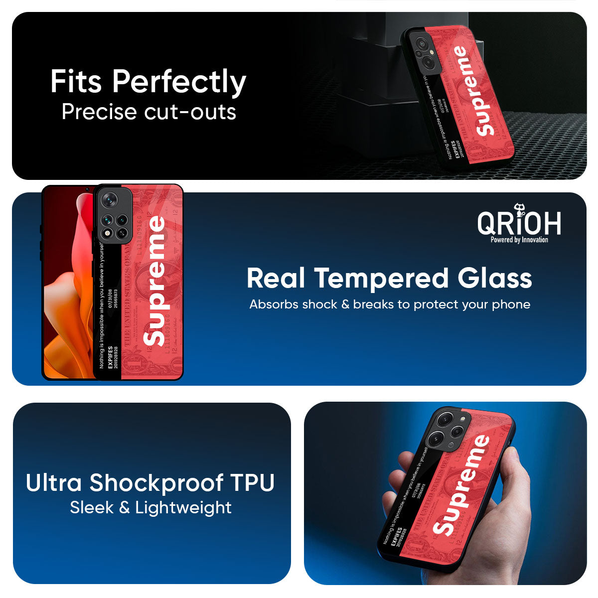 Supreme Ticket Glass Case for Xiaomi 17 Ultra 5G