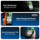 Zoro Wanted Glass Case for Realme P3 5G