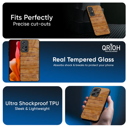 Timberwood Glass Case for Redmi Note 15 5G