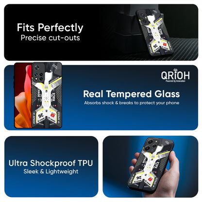 Car Enthusiast Glass Case for Redmi note 15 Pro +