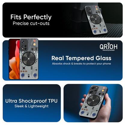 Gaming Gear Glass Case for Mi 15 5G